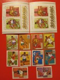 BURUNDI, SPORT MEXIC - COLIȚE + SERIE COMPLETĂ MNH