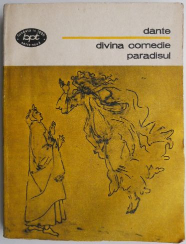 Divina comedie Paradisul &ndash; Dante Alighieri (coperta patata, lipsa pagina de titlu)