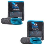 Cumpara ieftin Pachet 2 x prosop microfibra K2 Twisty Pro 600GSM 40X60 cm