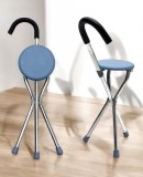 Cumpara ieftin Baston cu Scaun Pliabil Integrat, Tip Trepied, Dr. Happy JL911L