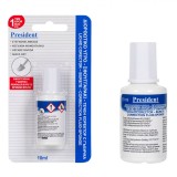 Corector Lichid, President, 10ml, Uscare Rapidă, Burete Aplicator