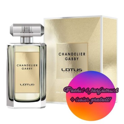 Set 4 Apa de parfum Gabby Chandelier Revers, Femei, 100 ml + Tester 100 ml GRATUIT foto