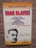 Constanta Barboi - Ioan Slavici, pagini alese si comentarii