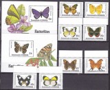 Dominica 1994 fauna fluturi MI 1834-1841 + bl.262,263 MNH, Nestampilat