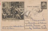 D11 - CPR - Carte postala tematica pionieri 3 - circulta la Bucuresti la 1956