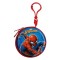 Portofel Metalic Rotund Albastru Rosu Spiderman cu Breloc pentru Copii &Oslash;7.5x3cm