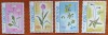 FOROYAR/FEROE(Teritoriu Danez)-&#039;&#039;FLOREA-FLORI LOCALE&#039;&#039;-4val.-MNH-NESTAMP, Nestampilat