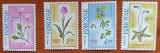 FOROYAR/FEROE(Teritoriu Danez)-&#039;&#039;FLOREA-FLORI LOCALE&#039;&#039;-4val.-MNH-NESTAMP