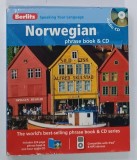 NORWEGIAN PHRASE BOOK AND DICTIONARY , 2008 * TEXT IN LIMBA ENGLEZA , * PREZINTA CD , * FORMAT REDUS