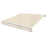 Cumpara ieftin Copertina reglabila actionata manual, 300 cm, crem