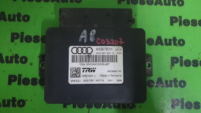 Calculator frana mana Audi A8 (2009-&gt;) [4H_] 4h0907801h