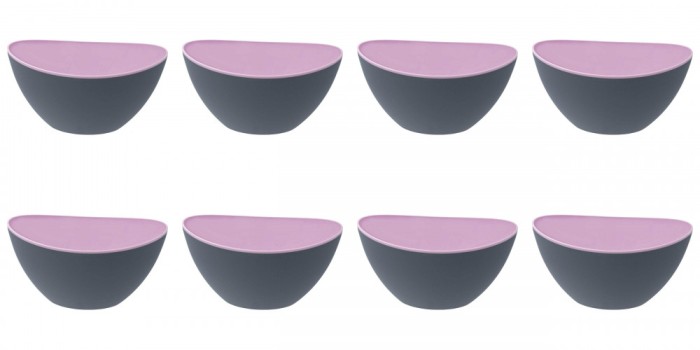 Set Boluri pentru Salata, 8 piese, 3.5 L, Plastic, Lila