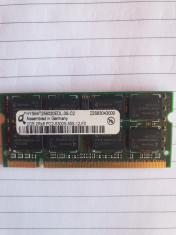 placuta ram DDR2 - pentru laptop - de 2 Gb foto