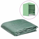 Cumpara ieftin Copertină rezervă pentru seră (6,5025 m&sup2;), verde, 255x255x194cm