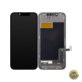 Display cu Touchscreen ZY pentru Apple iPhone 13 mini cu Rama Versiune LCD In-Cell IC Movable Negru