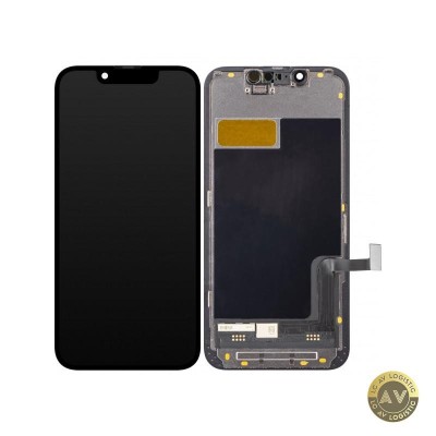 Display cu Touchscreen ZY pentru Apple iPhone 13 mini cu Rama Versiune LCD In-Cell IC Movable Negru foto