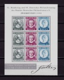 Cumpara ieftin ✅(V30) Germania &#039;98, bloc viniete Expo. Zweibrucken 1998-dupa 1949 Goethe