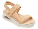 Cumpara ieftin Sandale SKECHERS portocalii, UNO, din material textil