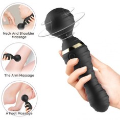 ARMONY - FREEDO MASAGER &amp;amp; VIBRATOR NEGRU MIC foto