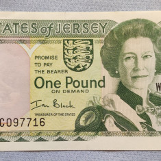States of Jersey - 1 Pound ND (1993)