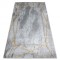 Exclusiv EMERALD covor 1022 glamour, stilat, geometric, marmură gri / aur, 140x190 cm