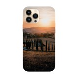 Husa compatibila cu Apple iPhone 14 Plus model Country side road, Silicon, TPU, Viceversa, Transparent, Carcasa