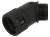Conectori &icirc;n unghi 90&deg; Filet metric, Poliamidă 6