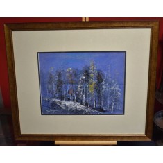 Constantin Tofan (n.1952) - Hibernala 2005 / tehnica mixta