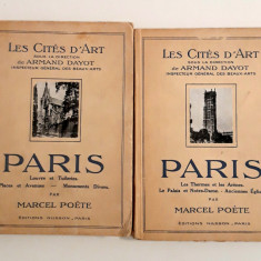 Carte veche 1925 Marcel Poete Paris orasul artelor limba franceza