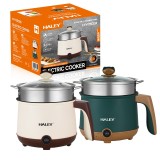 Multicooker Electric Portabil Haley, 2.2 L, 600 W &ndash; Gatit Rapid, Mentinere la Cald, Oala Antiaderenta