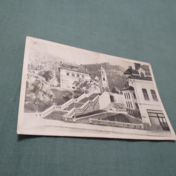CARTE POSTALA PIATRA-NEAMT -VEDERE SPRE TURNUL LUI STEFAN CEL MARE CIRCULATA