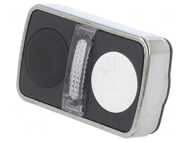 Comutator dublu alb/negru IP66 22mm