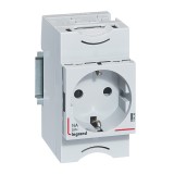Priza pe sina DIN 2P+E 16A 250V Legrand 004285