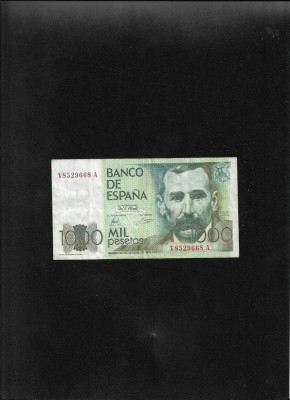 Spania 1000 pesetas 1979(82) seria8529668 foto