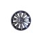 Set 4 capace roti model EVO negru+gri antracit 15&quot; Cod: WM1-1GR-15 Automotive TrustedCars