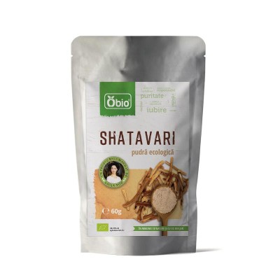 Shatavari Pulbere Obio 60gr foto