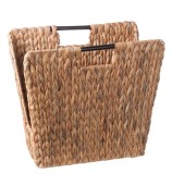 Cumpara ieftin Suport reviste zambila apa maro 39 x 25 x 35 cm