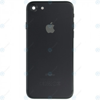 Capac baterie cu piese mici negru pentru iPhone 7 foto