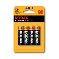 Set 4 Baterii Alkaline Kodak Xtralife LR6 AA 9A006 XXM BEST SELLER SSSS foto