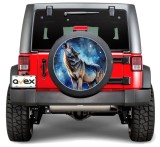 Sticker Auto "Roata de Rezerva" rezistenta la intemperii si raze UV, diametru