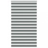 Jaluzea tip zebra gri &icirc;nchis lățime țesătură 115,9 cm poliester