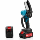 Drujba Fierastrau Electric 6 inch Campion PRO, 48v cu 2 acumulatori 8ah, motor brushless, Autonomie mare