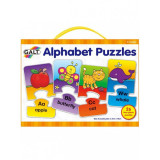 Set 26 de puzzle-uri Galt Alphabet, 2 piese, 3-5 ani
