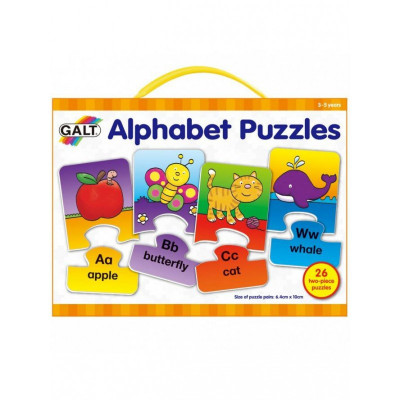Set 26 de puzzle-uri Galt Alphabet, 2 piese, 3-5 ani foto