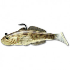 Shad Livetarget Goby Swimbait, culoare Natural, 8cm, 14g, 3 Buc/Plic