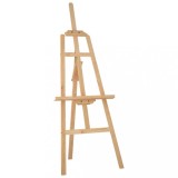 Cumpara ieftin Suport de sevalet, 53,5x95x127 cm, lemn masiv de pin