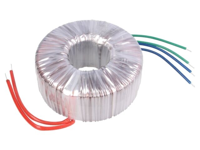 Transformator toroidal INDEL 600VA 230VAC 35V 8,57A IP00