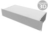 Carcasă rack HAMMOND 19&quot; 2U aluminiu stand de montare