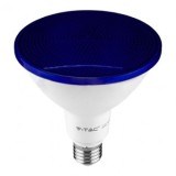 BEC LED PAR38 E27 17W IP65 - ALBASTRU, V-TAC