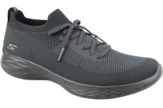 Pantofi sport Skechers You Shine Trainers 14957-BKGY pentru Femei foto